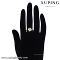 El diseño de los anillos de oro de las mujeres de la joyería del anillo xuping 14219 para los anillos de las mujeres
